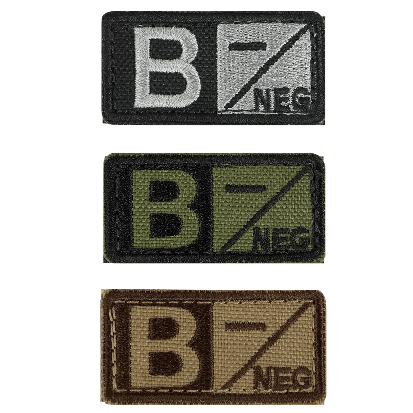 Blood Type Patches