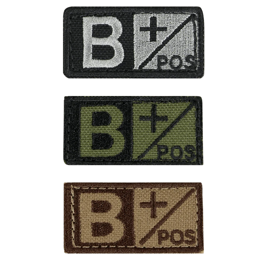 Blood Type Patches