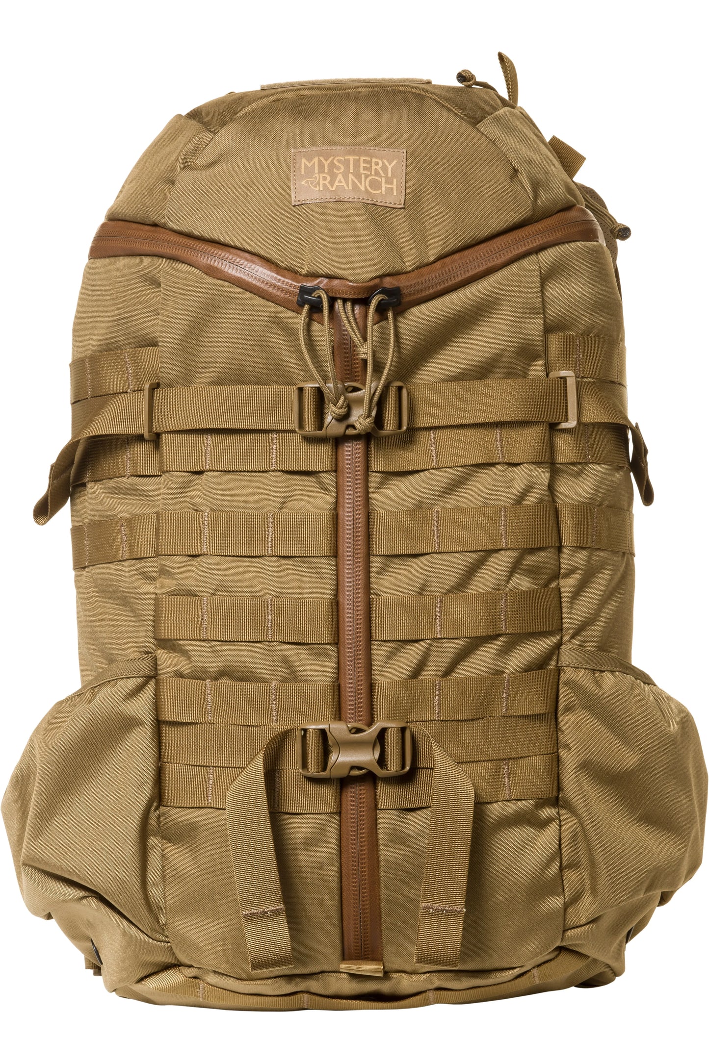 Mystery Ranch 2 Day Assault urban backpack with MOLLE and 3-ZIP design.