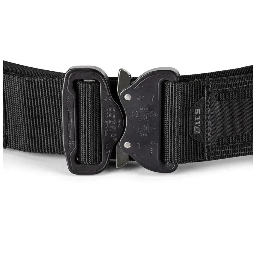 Maverick Battle Belt by 5.11 Tactical with Austri Alpin COBRA buckle, black, ergonomic design.