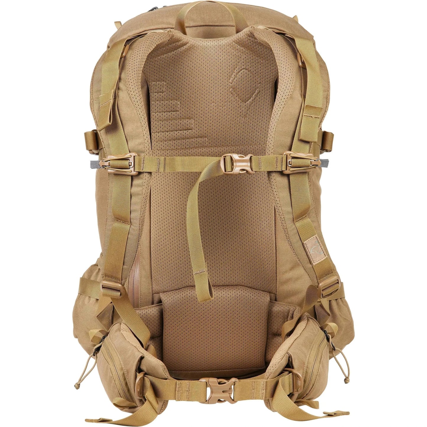 BLITZ 35 Backpack, tactical design, versatile use, beige color, padded straps, PALS webbing, durable material, outdoor functionality.