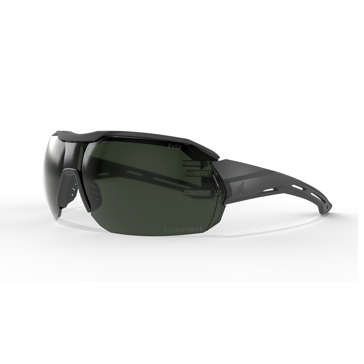 Edge Eyewear Tactical Kabru ballistic-rated glasses with anti-fog Vapor Shield technology.