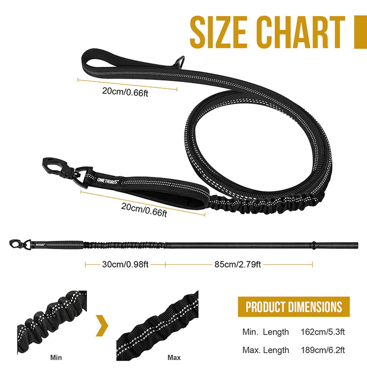 ONETIGRIS - Dog Leash 22