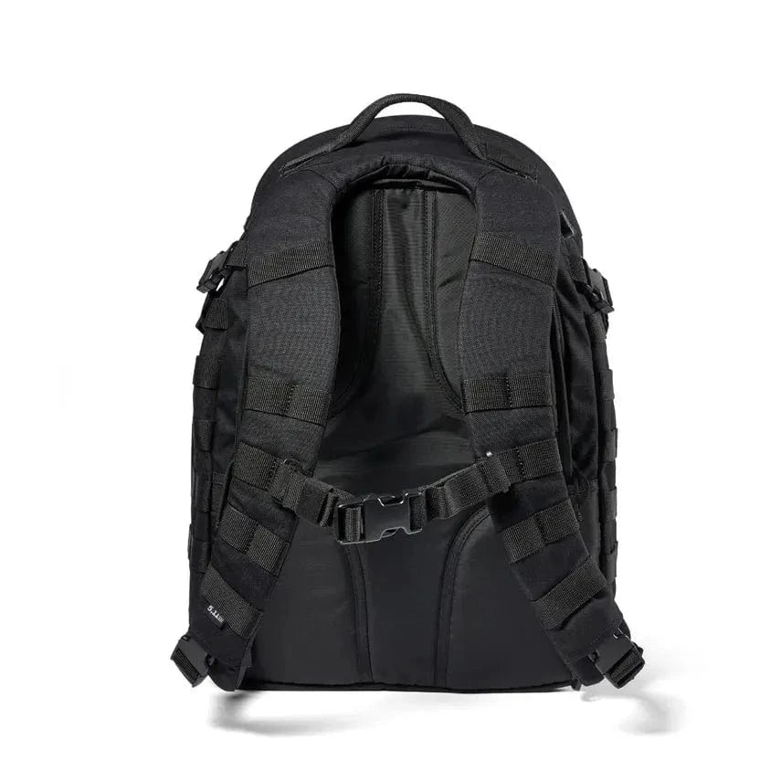 RUSH 24 2.0 Backpack showcasing padded straps and MOLLE webbing for durability and versatility.