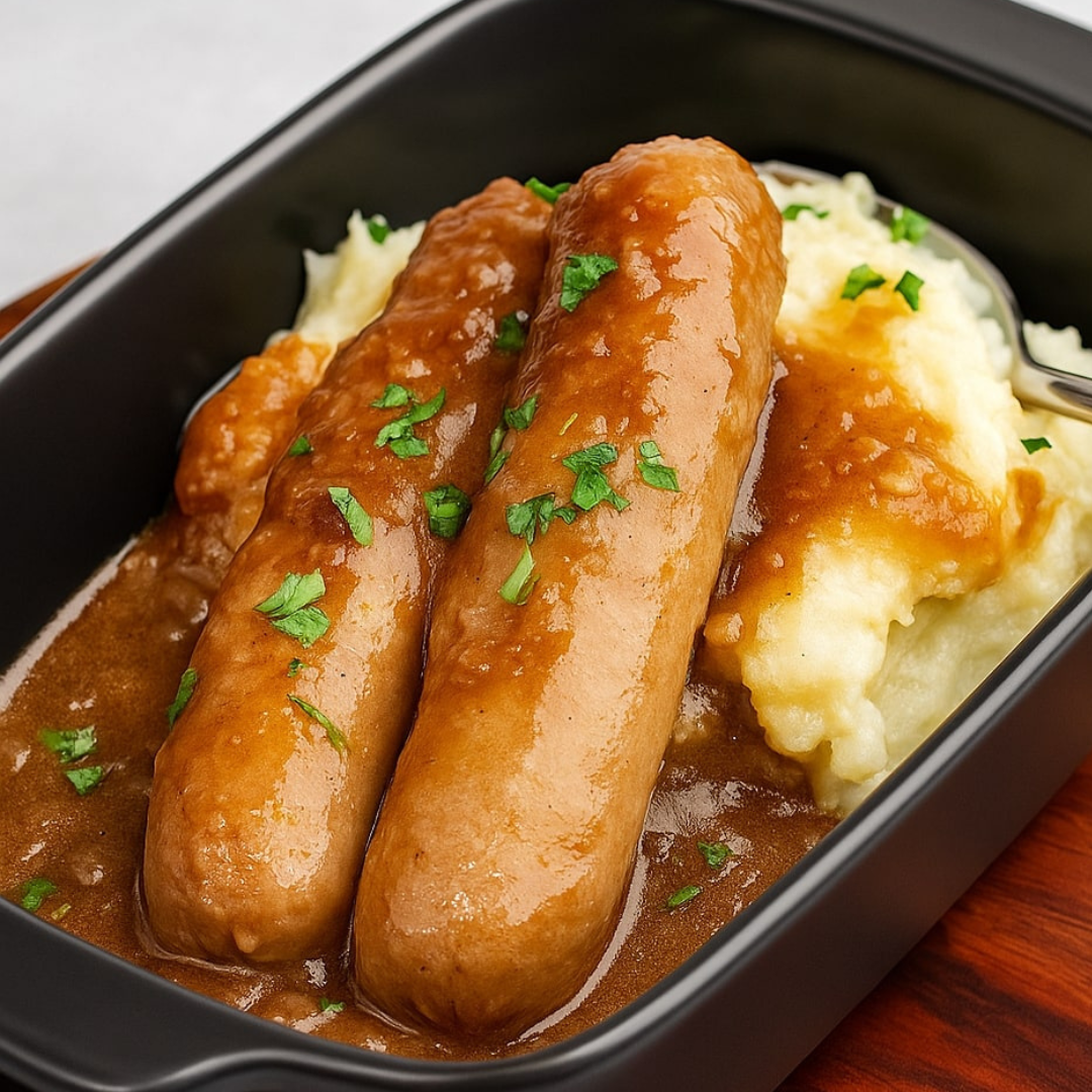 Limited Edition Aussie Pork Sausages with Onion Gravy – Real Food for Real Adventures