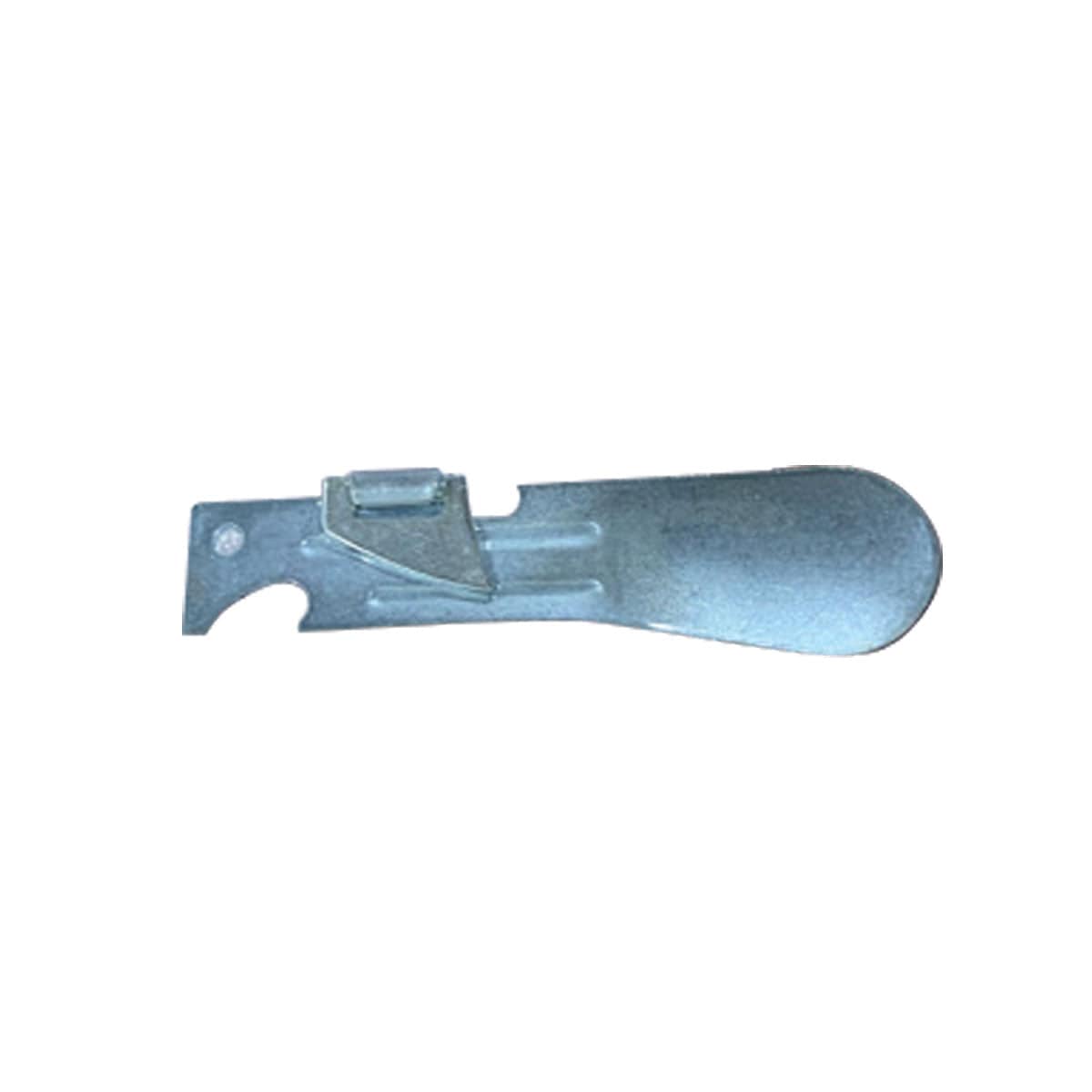 CCA - FRED Huss 3-in-1 can and bottle opener with spoon, steel and nickel plated, ideal for camping.
