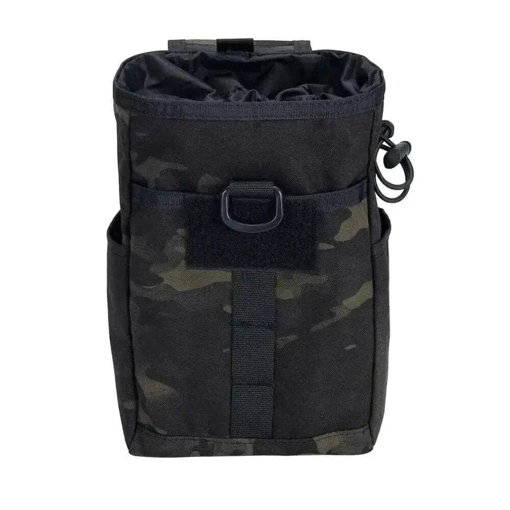 Folding Dump Drop Pouch, nylon material, MOLLE compatible, EXCELLENT ELITE SPANKER.
