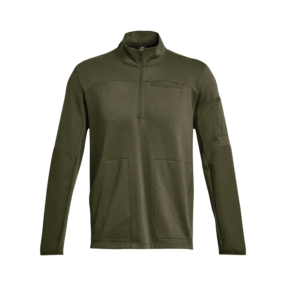 JustGoodKit, Men's UA Rival Fleece Tactical Job ¼ Zip