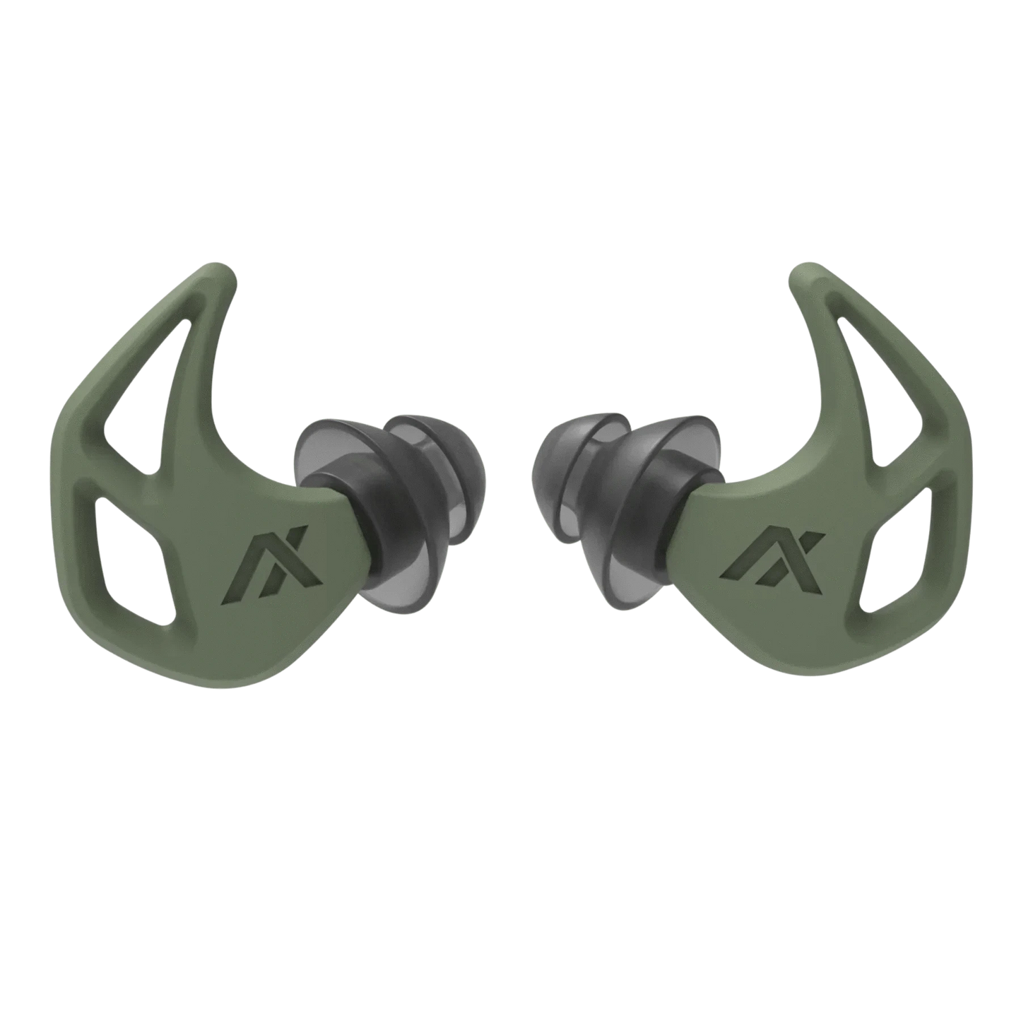 Axil X20 Earplugs for hearing protection against noise, featuring customizable tip sizes.