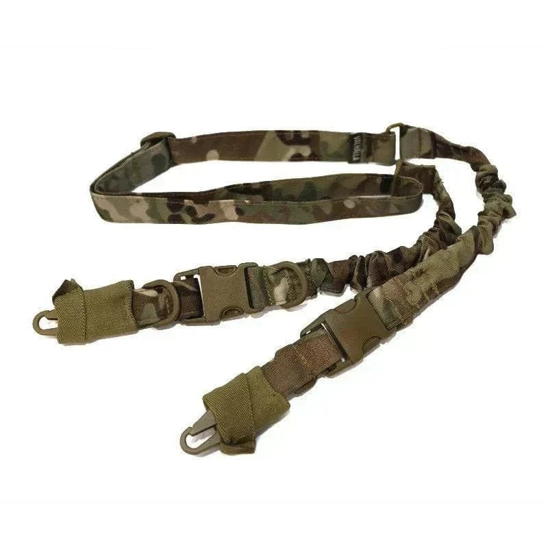 Two Point Tactical Sling in Australian Multicam with HK Snap Hooks and Duraflex buckles.