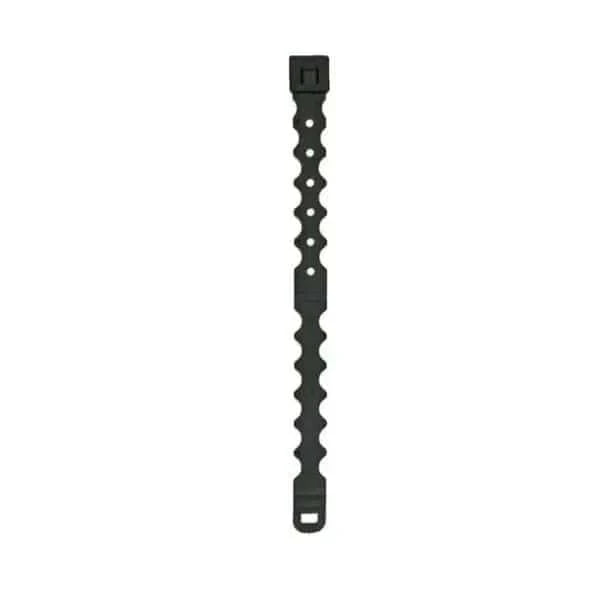 Molle pouch clip for secure tactical gear attachment on MOLLE/PALS equipment.