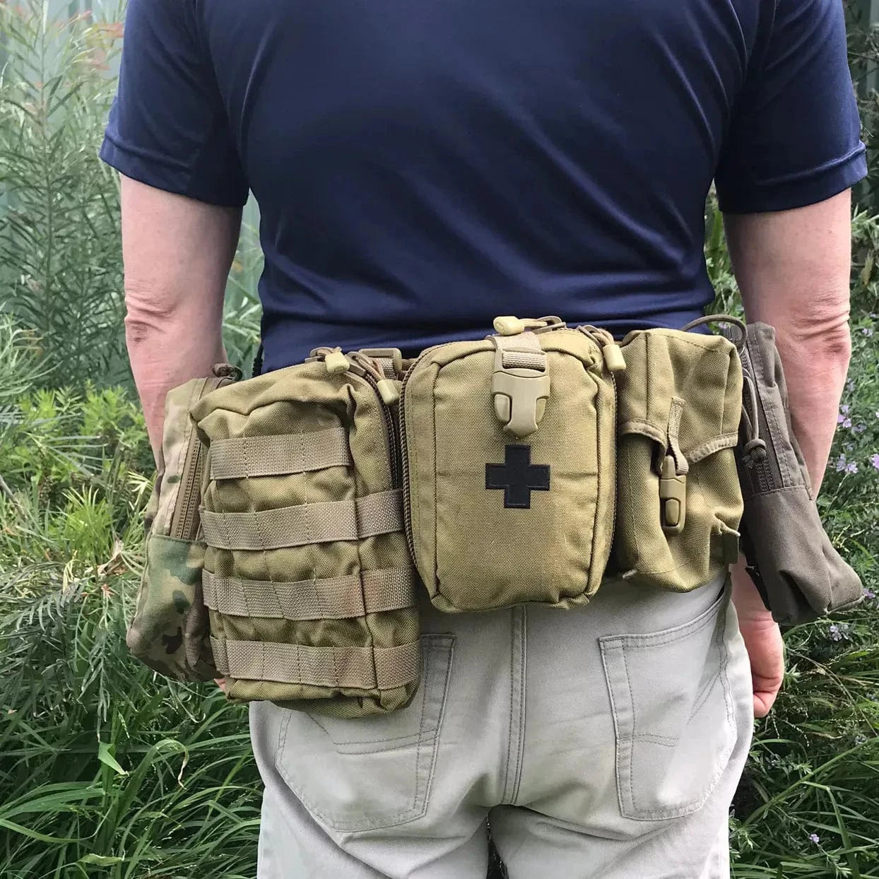 Tactical Belt - Durable Padded MOLLE Belt for Outdoor Use