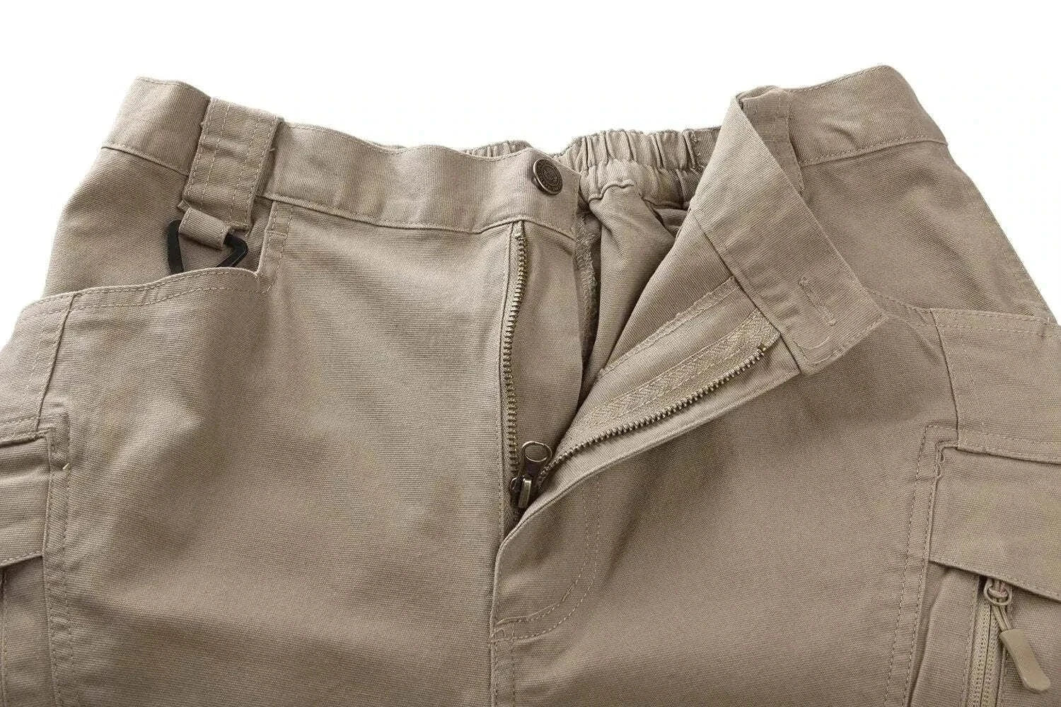 Tactical Pants for Men with zipper fly and multiple pockets.
