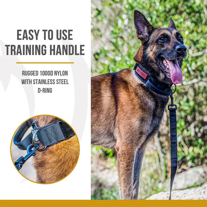 Tactical Dog Collar JustGoodKit Tactical Dog Collar Animals & Pet Supplies