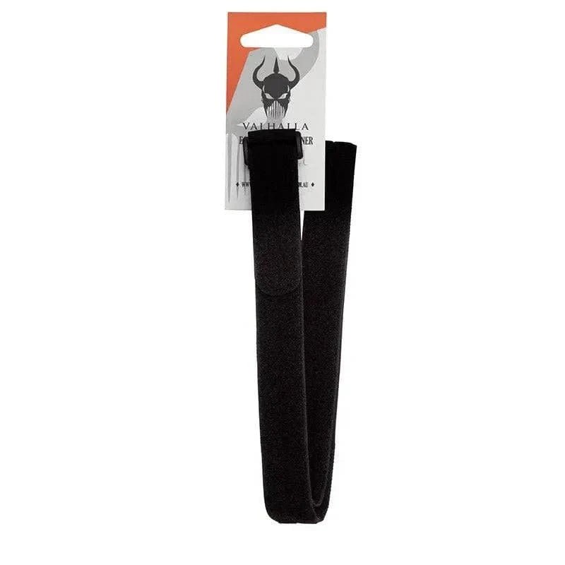 Inner Tactical Belt by VALHALLA, adjustable black belt designed for wearing under a duty belt.