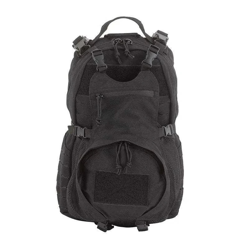 Tactical black Valhalla Removable Operator Pack with versatile straps and pockets.