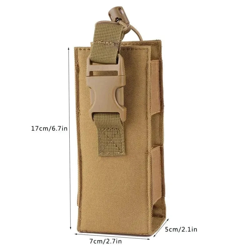 Water Bottle Holder for a pack or belt - Portable & Durable