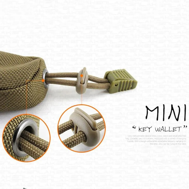 Tactical Key Pouch Nylon with Drawstring JustGoodKit Tactical Key Pouch Nylon with Drawstring Tactical Key Pouch Nylon with Drawstring