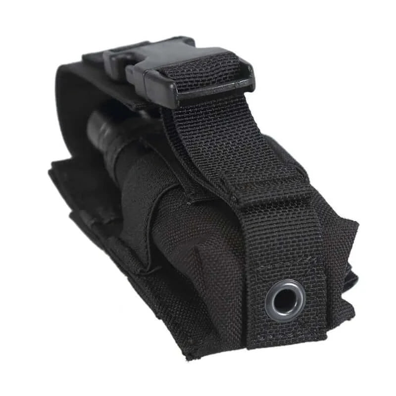 Tactical Flashlight Holster with MOLLE JustGoodKit Tactical Flashlight Holster with MOLLE Everyday Carry Pouch