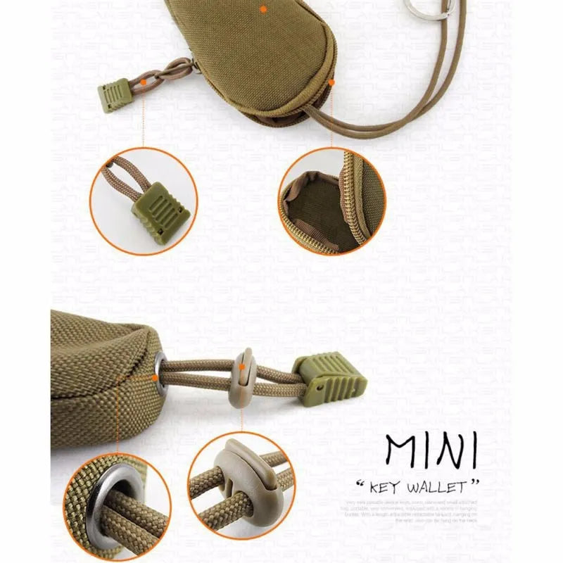 Tactical Key Pouch Nylon with Drawstring JustGoodKit Tactical Key Pouch Nylon with Drawstring Tactical Key Pouch Nylon with Drawstring