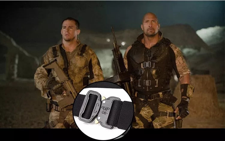 Nylon Tactical Style Belt for Everyday Wear JustGoodKit Nylon Tactical Style Belt for Everyday Wear Nylon Tactical Style Belt for Everyday Wear