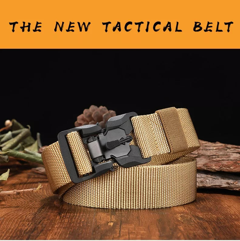 Nylon Tactical Style Belt for Everyday Wear JustGoodKit Nylon Tactical Style Belt for Everyday Wear Nylon Tactical Style Belt for Everyday Wear