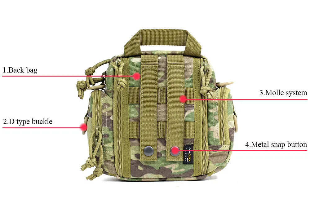 Tactical Shoulder Bag for Everyday Carry JustGoodKit Tactical Shoulder Bag for Everyday Carry Tactical Shoulder Bag for Everyday Carry