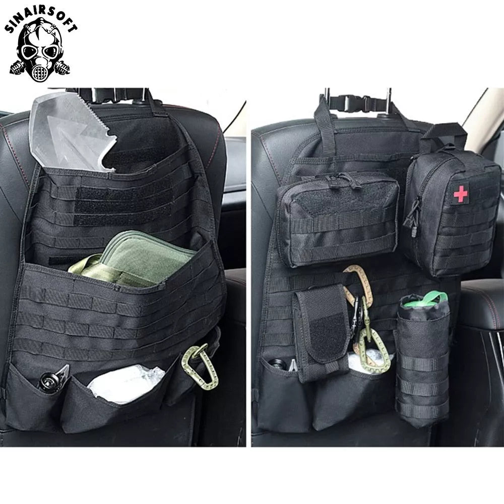 Molle Car Seat Organizer JustGoodKit Molle Car Seat Organizer