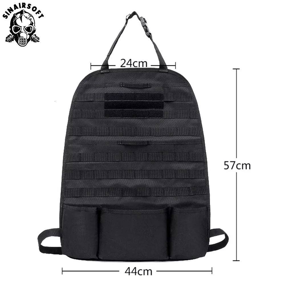 Molle Car Seat Organizer JustGoodKit Molle Car Seat Organizer