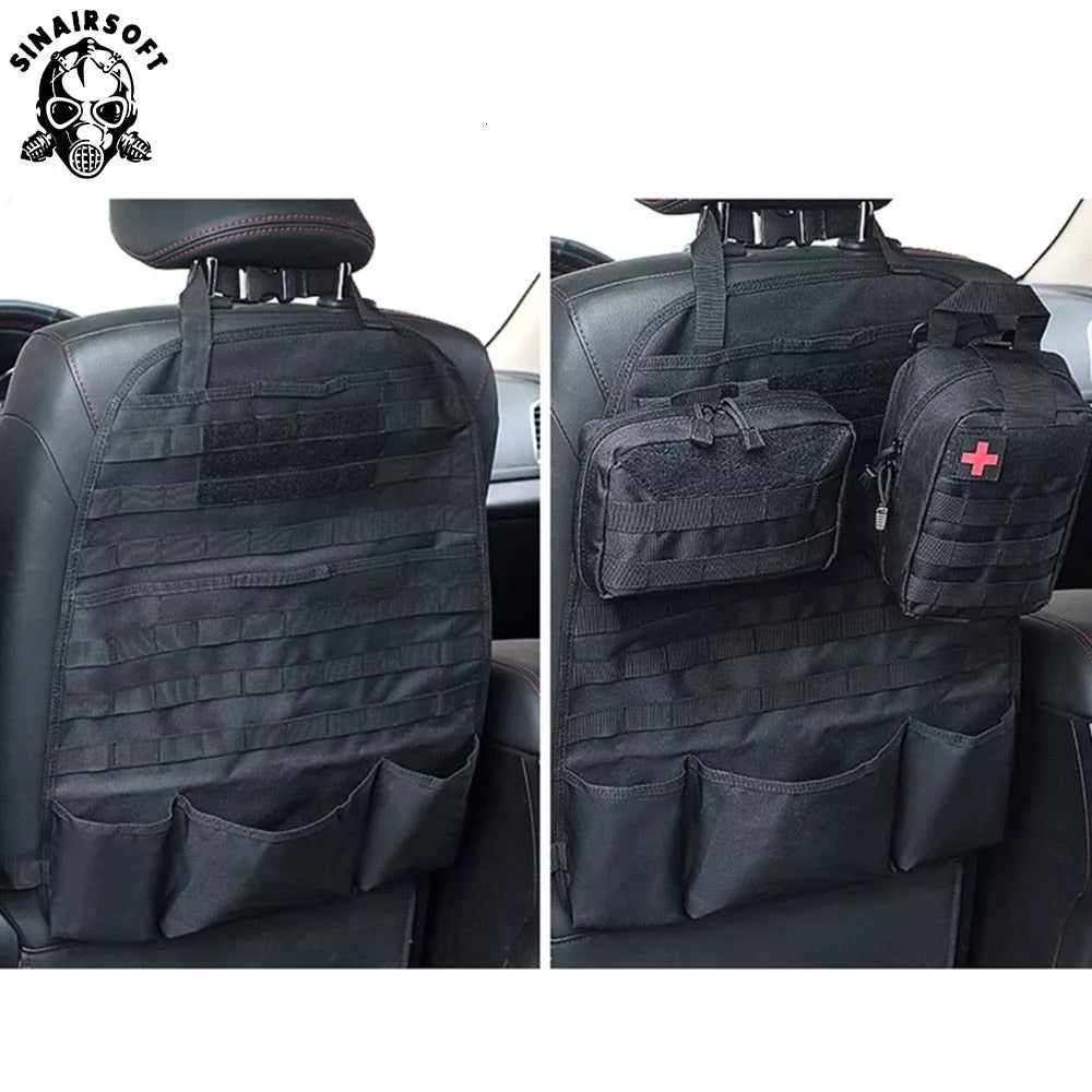 Molle Car Seat Organizer JustGoodKit Molle Car Seat Organizer