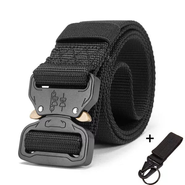 Nylon Tactical Style Belt for Everyday Wear JustGoodKit Nylon Tactical Style Belt for Everyday Wear Nylon Tactical Style Belt for Everyday Wear