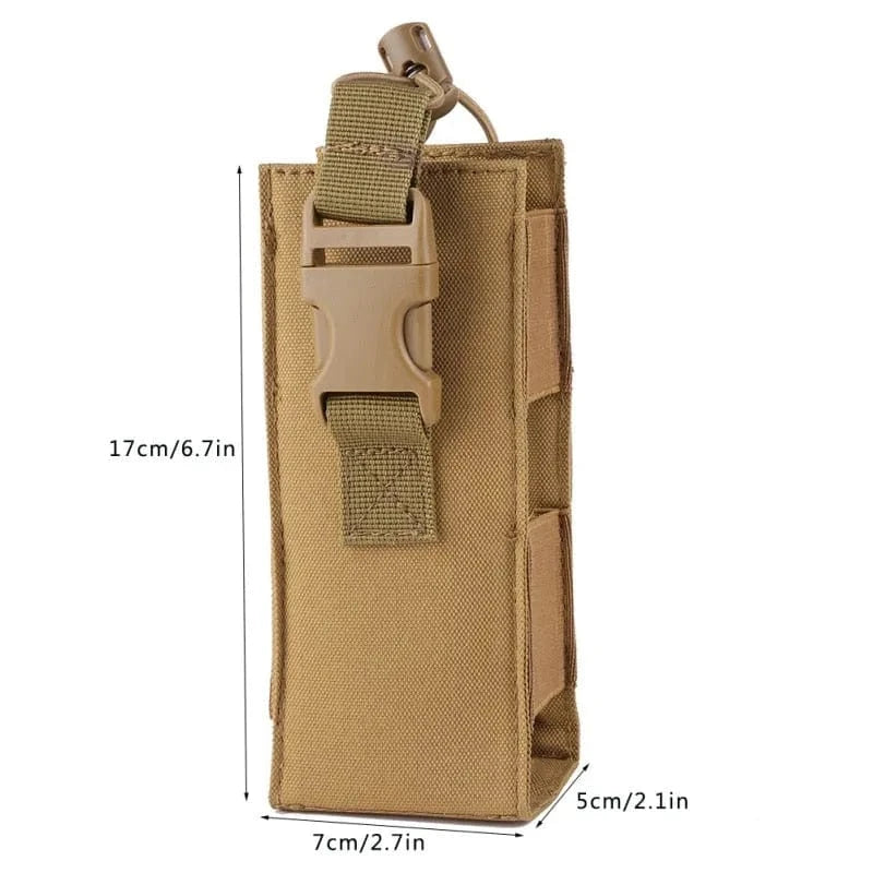 Water Bottle Holder for a pack or belt - Portable & Durable