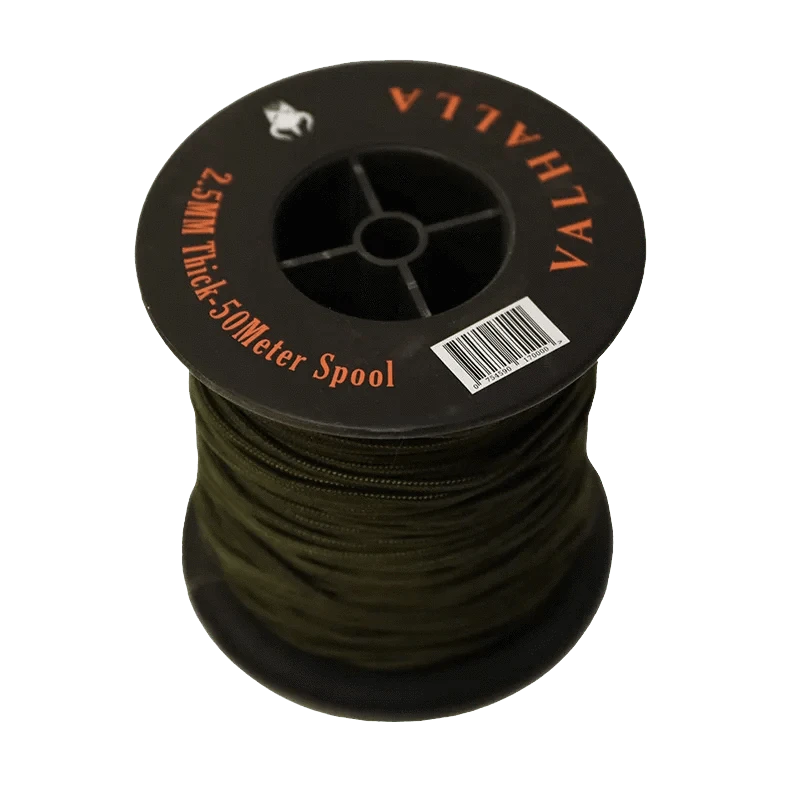 2.5 mm Hoochie Cord spool for survival and outdoor use.