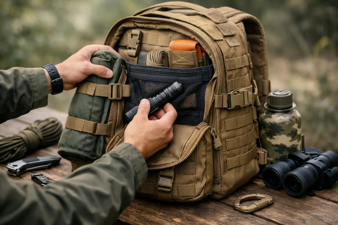 How to Organise a MOLLE Backpack Properly