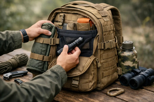 How to Organise a MOLLE Backpack Properly