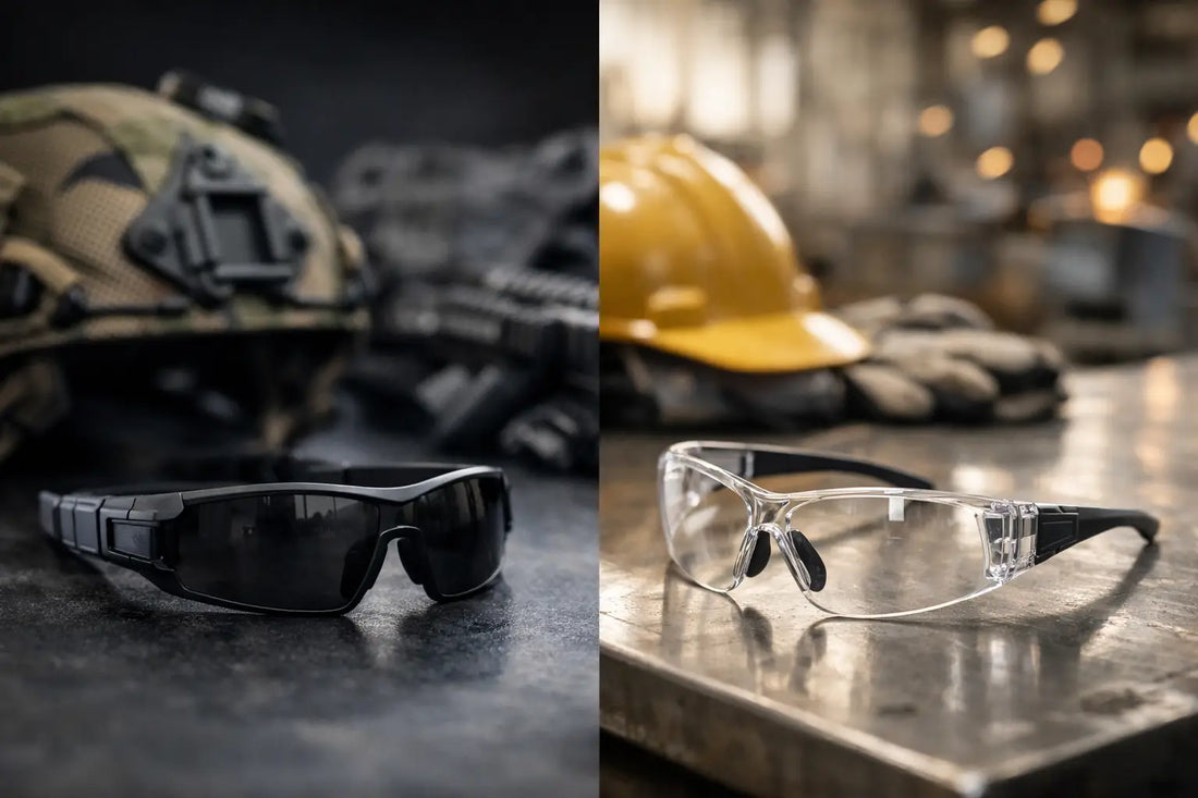 Tactical Eyewear vs Safety Glasses: What Works?