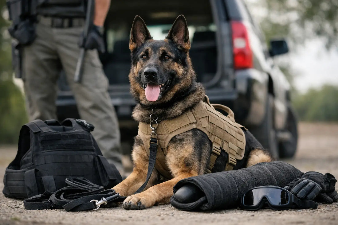 Working Dog Patrol Equipment That Holds Up