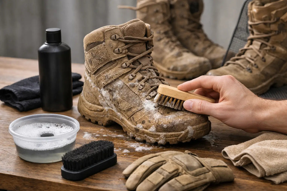 How to Clean Tactical Boots Properly