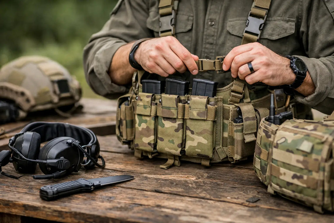 How to Set Up Chest Rig for Real Field Use