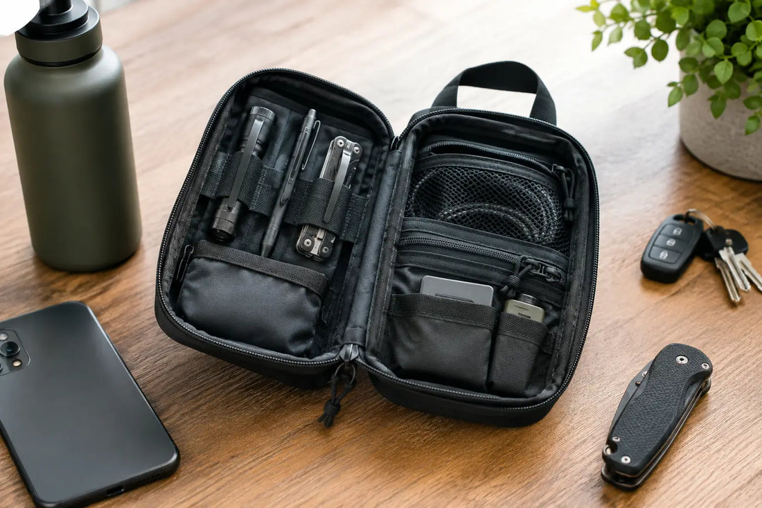EDC Pouch Organisation Guide for Real-World Carry