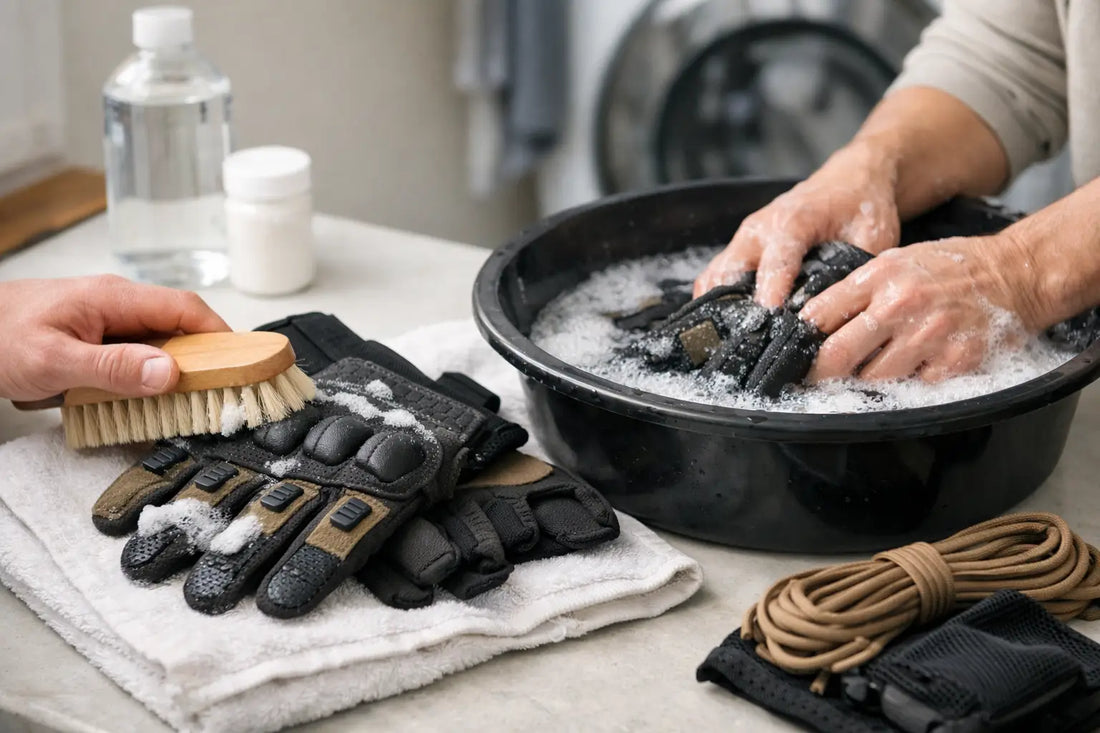 How to Clean Tactical Gloves Properly