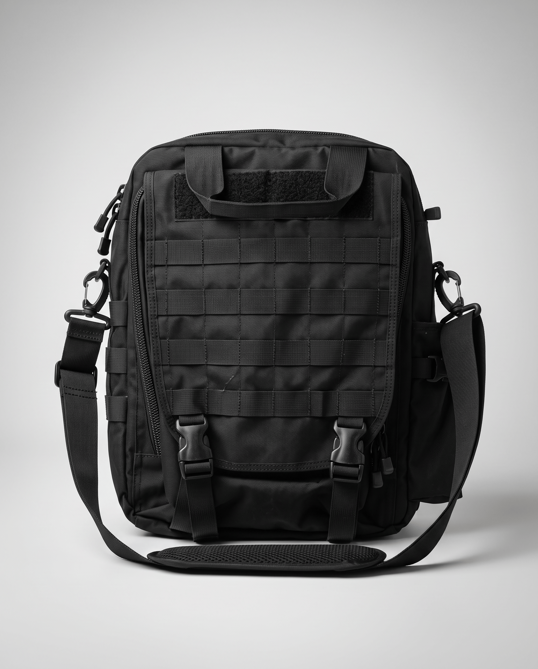 JustGoodKit Tactical Field Admin Black The Command Bag