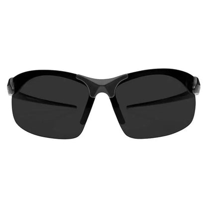 Sharp Edge shooting glasses with anti-fog, UV protection, and ballistic-grade durability.