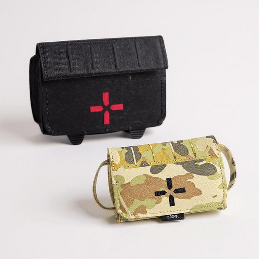Krieger Industries Micro IFAK 2.0 — Compact Tactical First-Aid Pouch (Pouch Only)