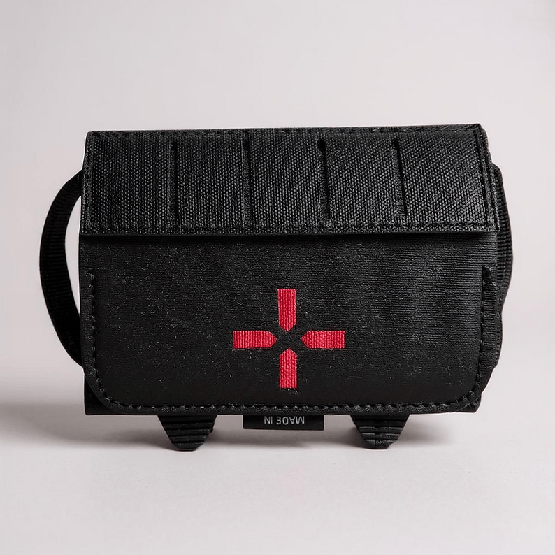 Krieger Industries Micro IFAK 2.0 — Compact Tactical First-Aid Pouch (Pouch Only)