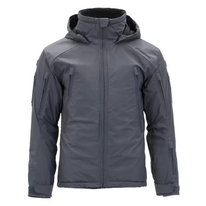 Carinthia MIG 4.0 Jacket in gray, featuring tactical design with advanced IR Camouflage and lightweight insulation for superior protection and comfort.