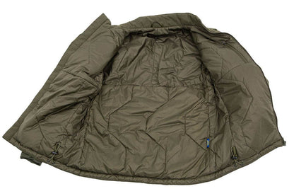 Carinthia G-Loft Windbreaker Jacket in olive, showing durable Cordura® fabric and G-LOFT® insulation.