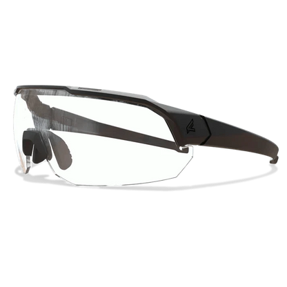 Arc Light tactical eyewear with clear Vapor Shield lens, shatter-resistant polycarbonate, and anti-slip frame.