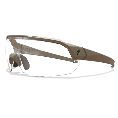 Arc Light tactical eyewear with clear vapor shield lens and anti-slip frame.