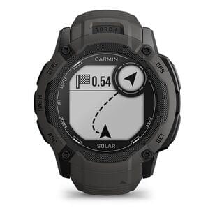 Garmin Instinct 2X Solar Tactical Edition rugged GPS smartwatch with solar charging and military-grade durability.